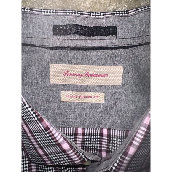 Tommy Bahama Button Up Shirt Mens 2XL Island Modern Fit Long Sleeve Purple - Picture 3 of 6